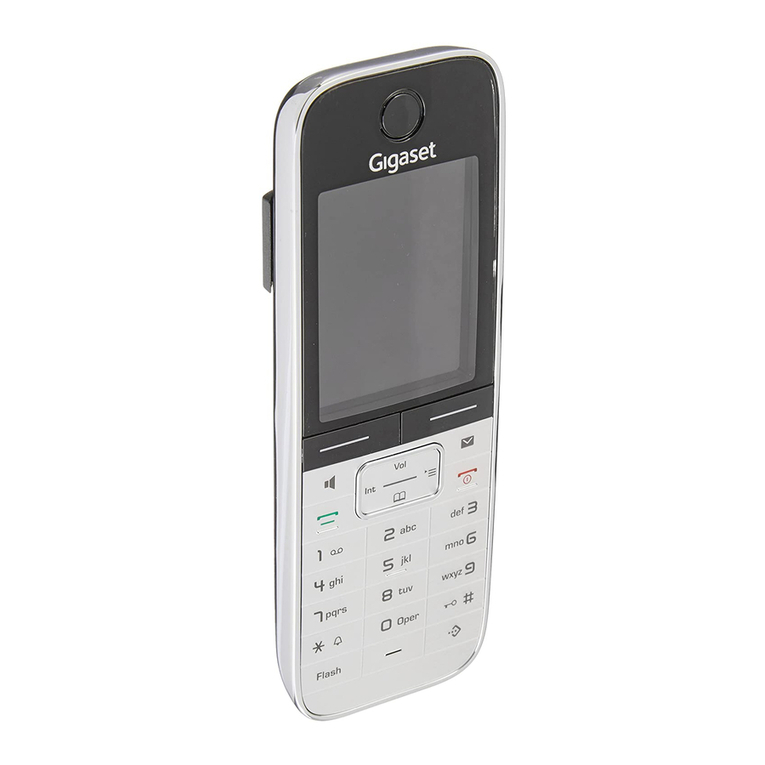 Siemens Gigaset SL785 User manual