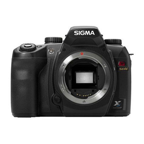 Sigma SD14 User manual