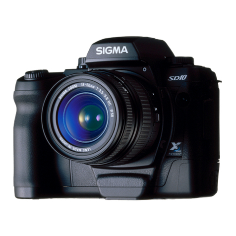 Sigma SD10 User manual