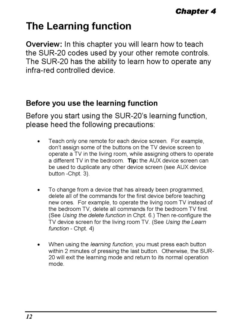Sima SUR-20 Function guide