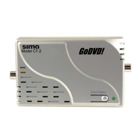 Sima GoDVD! CT-2 user manual