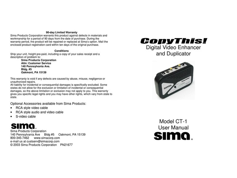 Sima CopyThis! CT-1 user manual