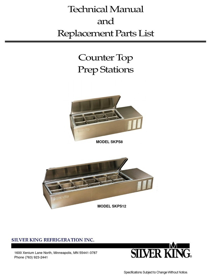 Silver King SKPS12 Technical manual and replacement parts list