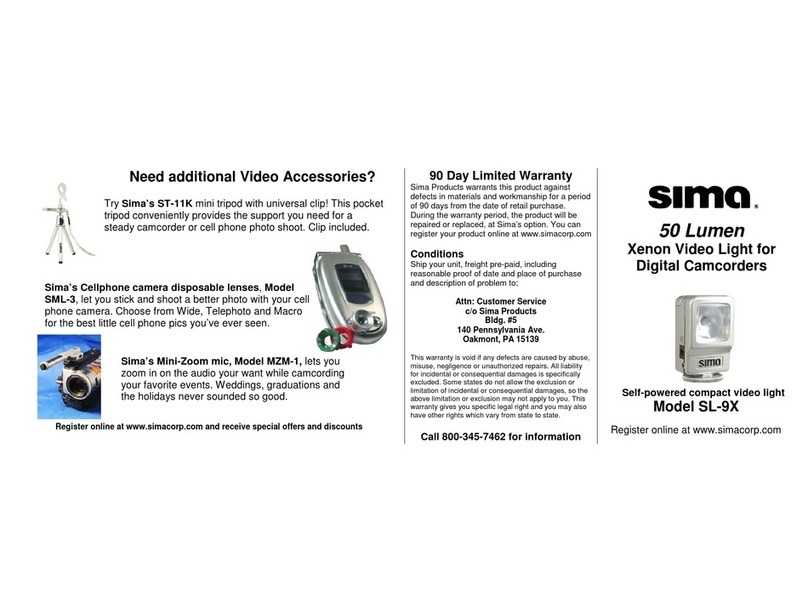 Sima SL-9X User manual