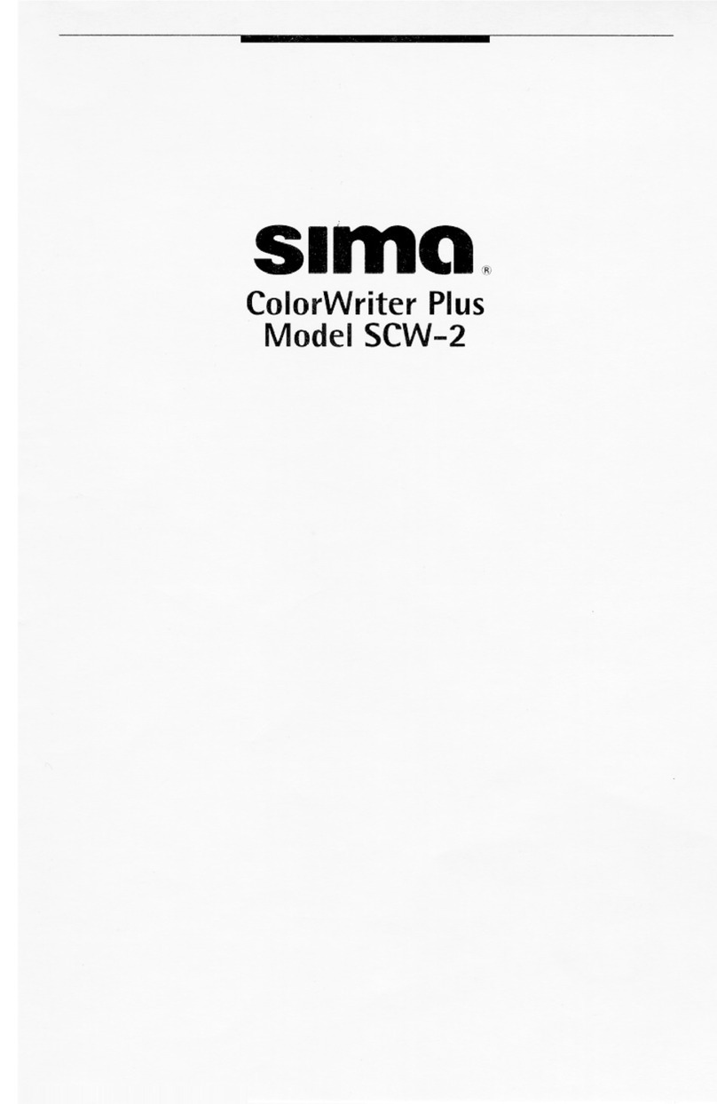 Sima SCW-2 user manual