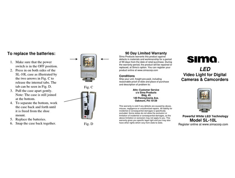Sima SL-10L User manual