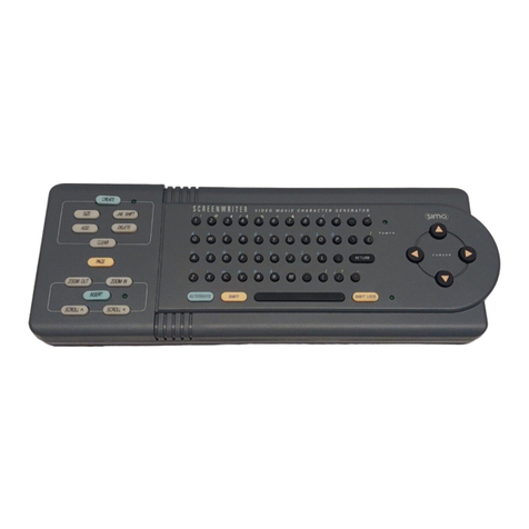 Sima SCG User manual