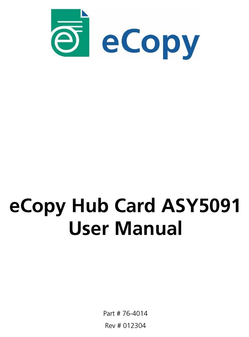 eCopy AS-Y5091 user manual