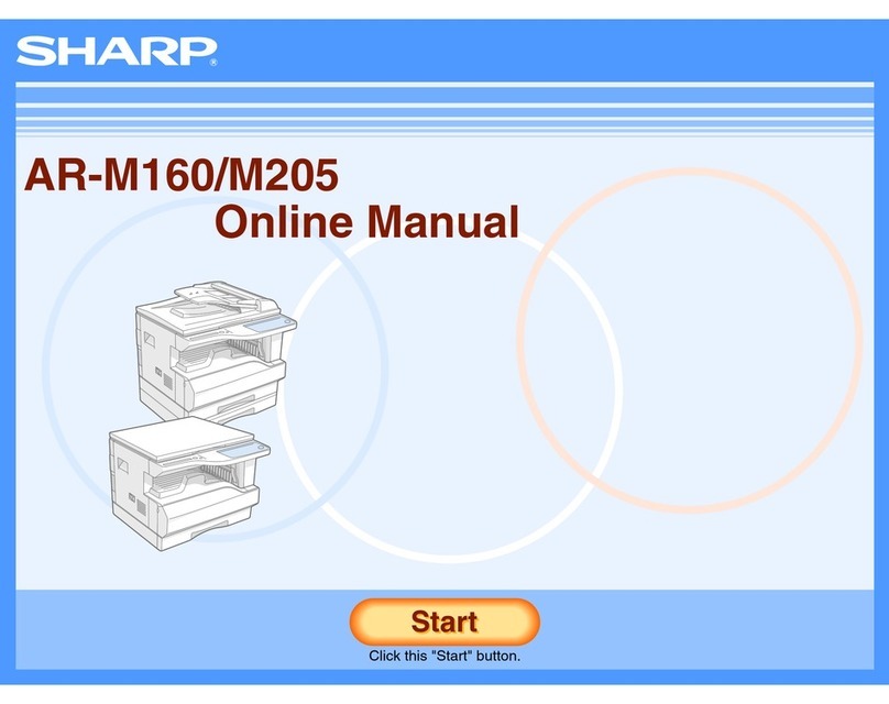 Sharp AR-M160 Setup guide Sharp AR-M160 Setup guide