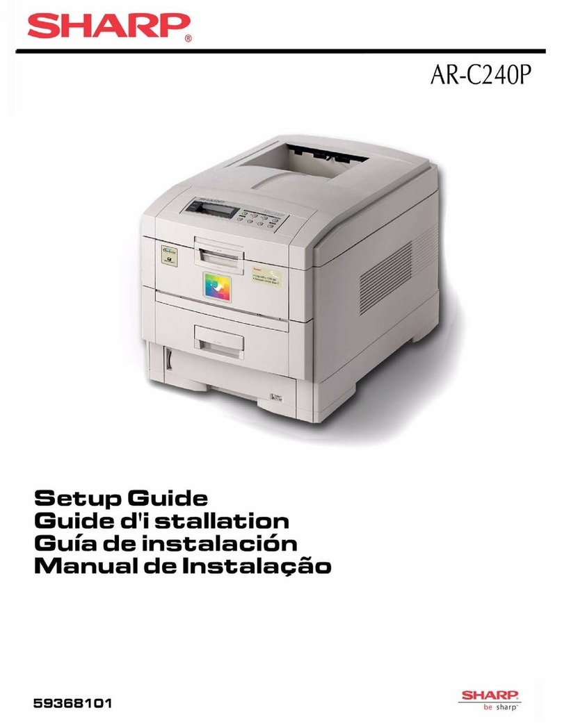 Sharp AR-C240P User manual Sharp AR-C240P User manual