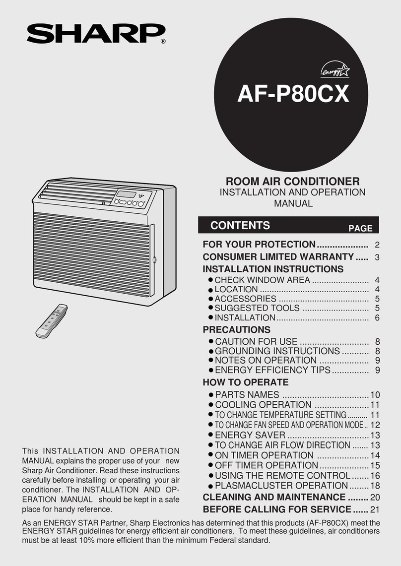 Sharp AF-P80CX User manual Sharp AF-P80CX User manual