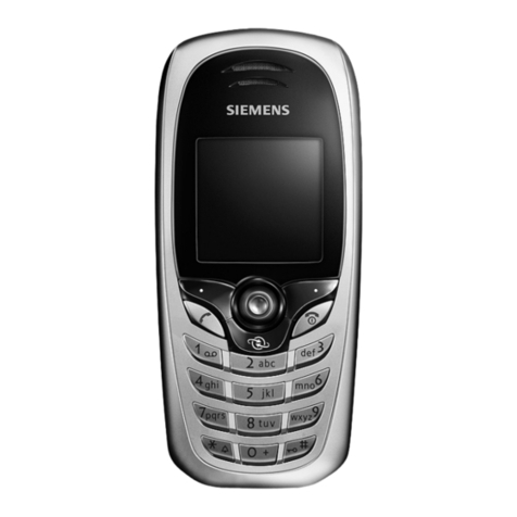 Siemens C72 User manual