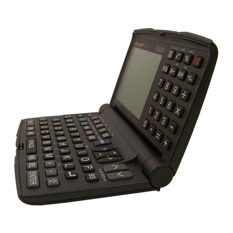Sharp YO-500 User manual