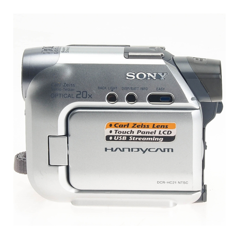Sony Handycam DCR-HC21 User manual