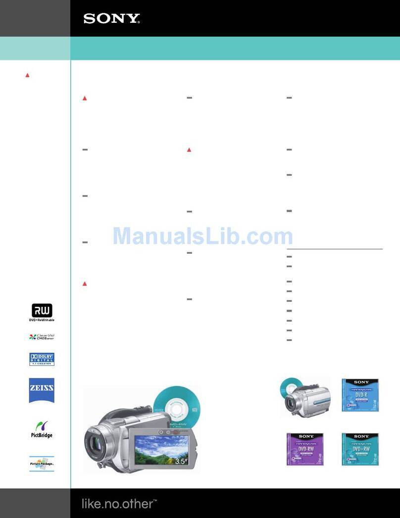 Sony DCR-DVD505 Nero Express 6 brochure