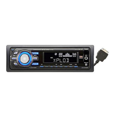 Sony CDXGT620IP - Radio / CD Product guide