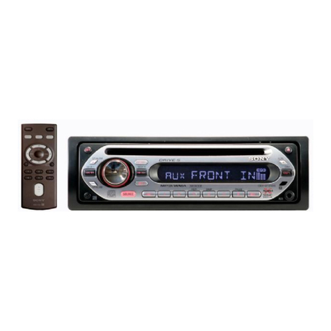Sony CDX-GT250S operating instructions