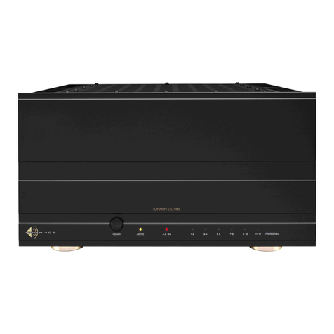 Sonance SONAMP 1250 MKII User manual
