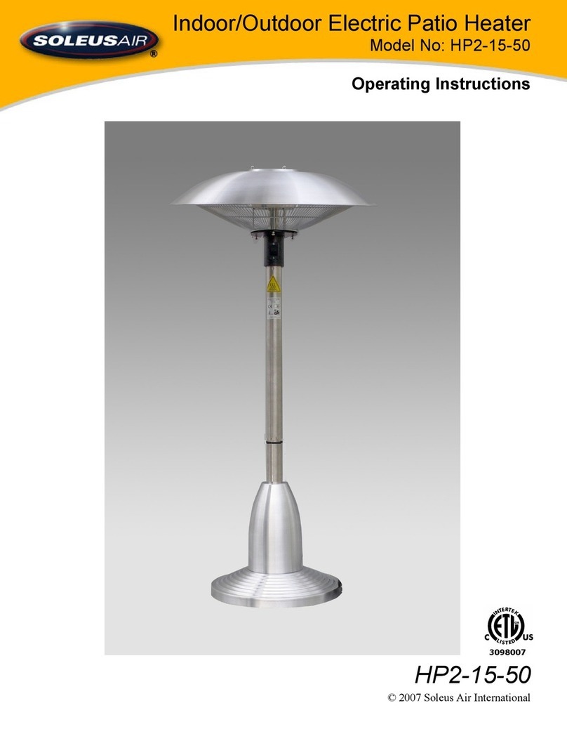 Soleus Air HP2-15-50 operating instructions Soleus Air HP2-15-50 operating instructions