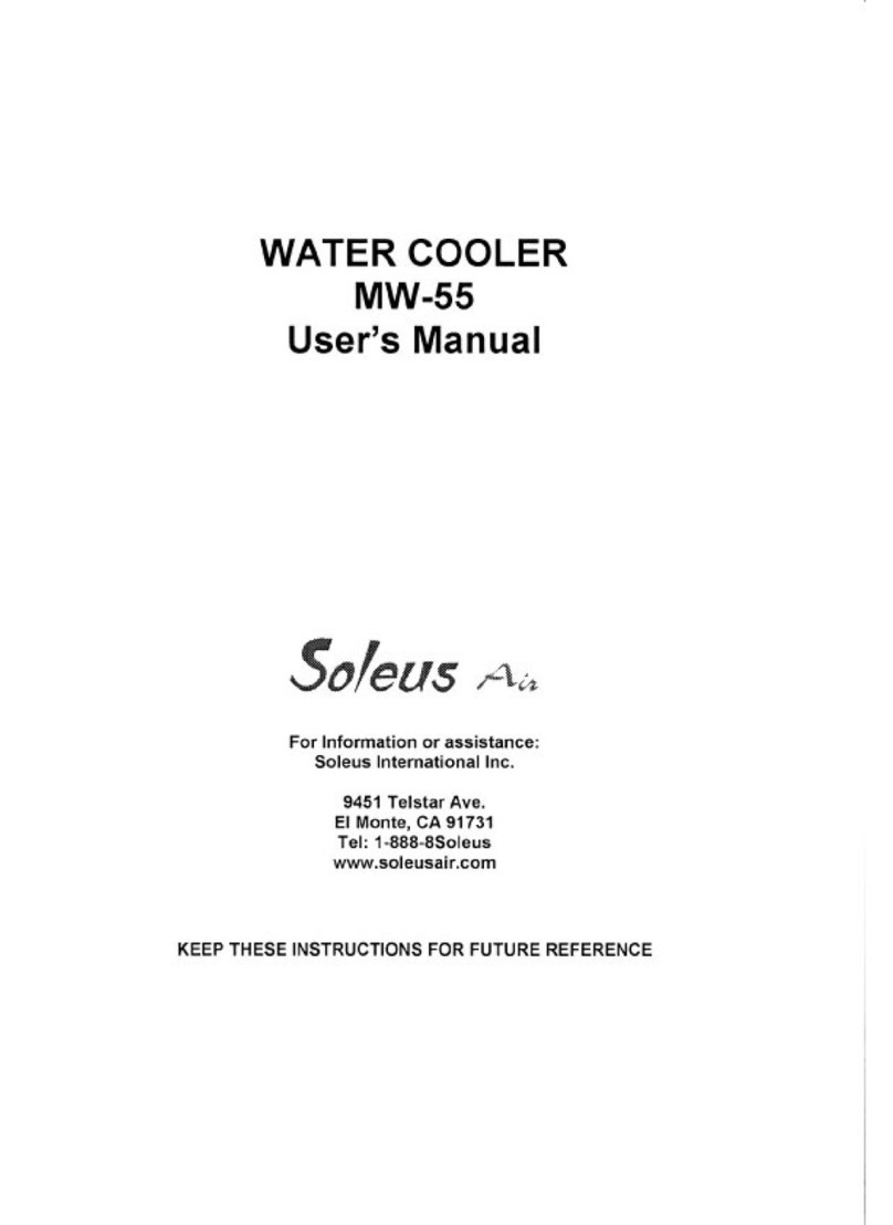 Soleus Air MW-55 user manual