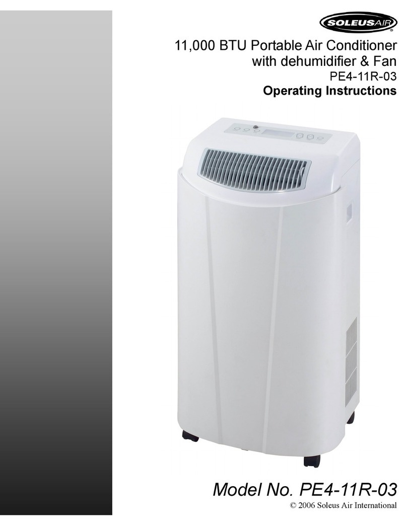 Soleus Air PE4-11R-03 User manual