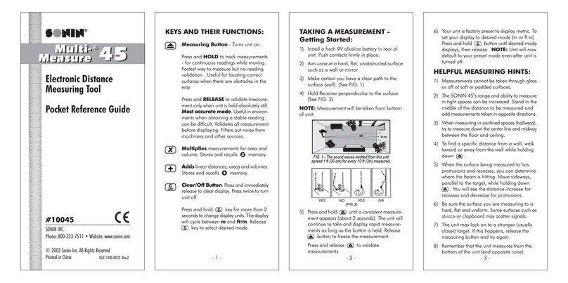 Sonin 10045 reference guide