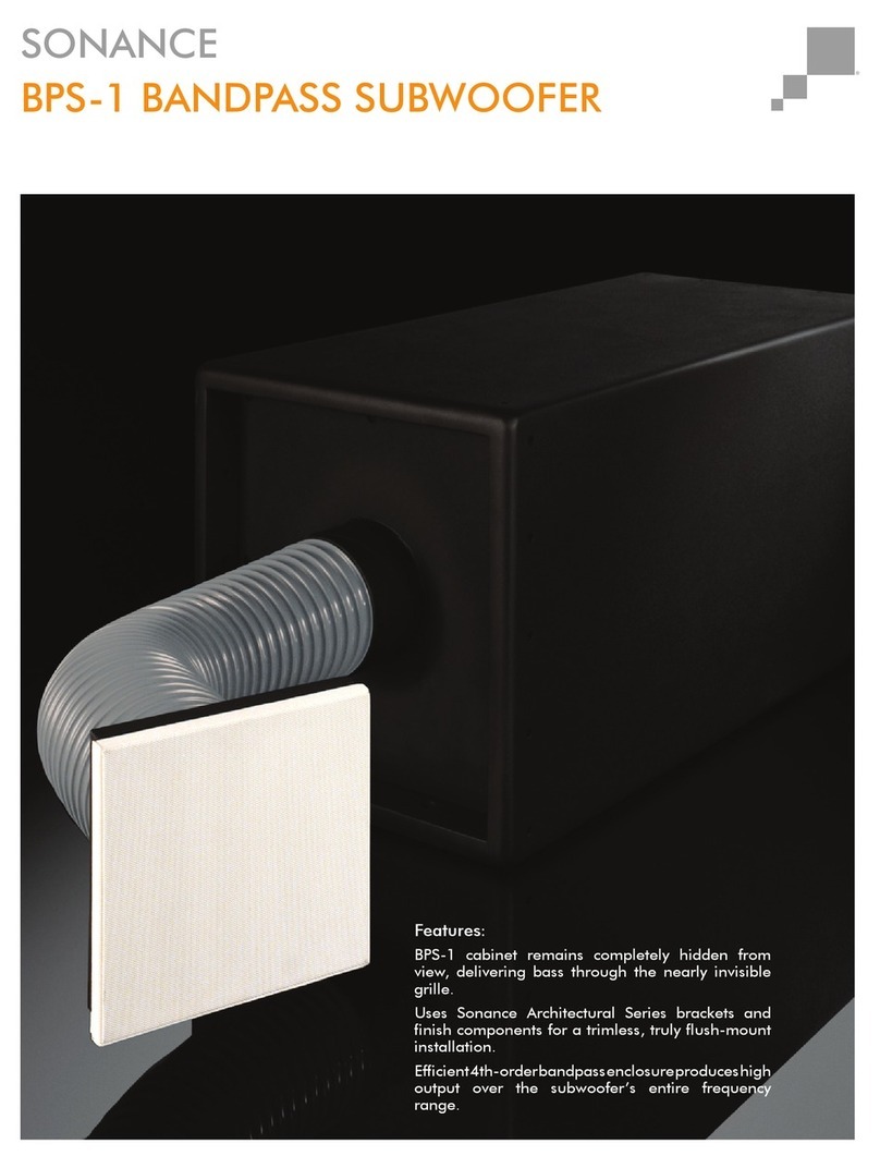 Sonance BPS-1 Specifications