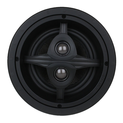 Sonance Visual Performance VP65R SST User manual