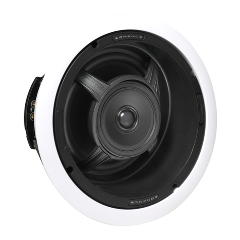 Sonance VIRTUOSO V831DR User manual