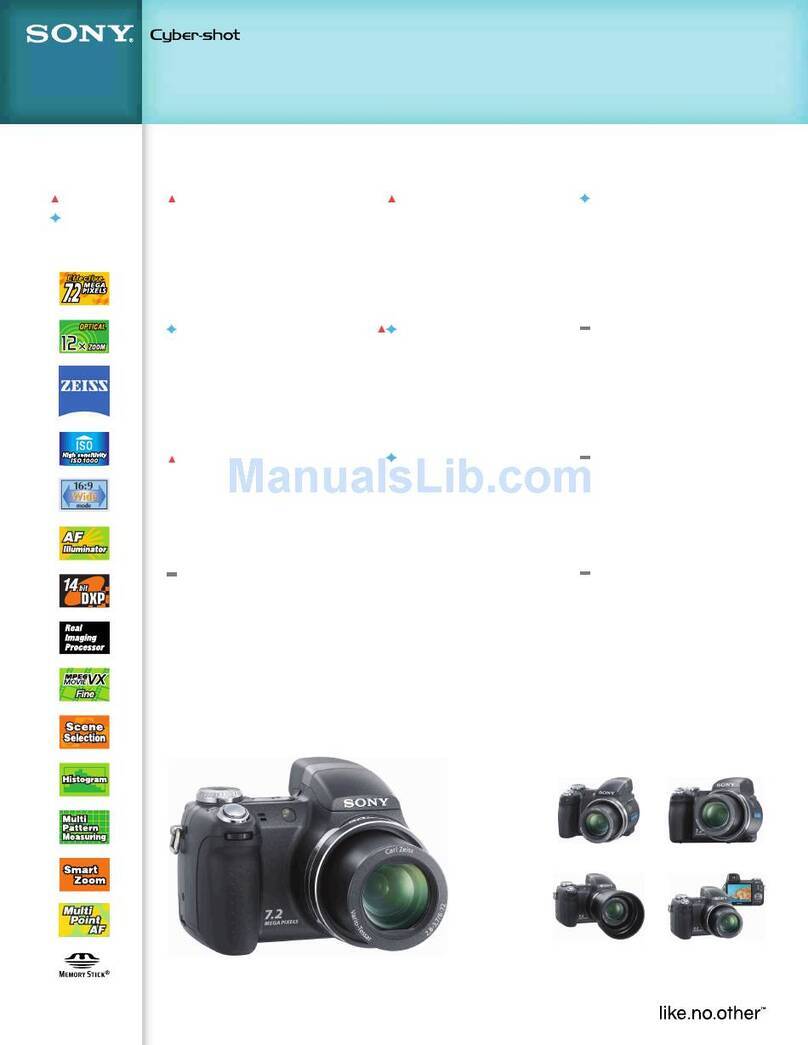 Sony Cyber-shot DSC-S600 User manual