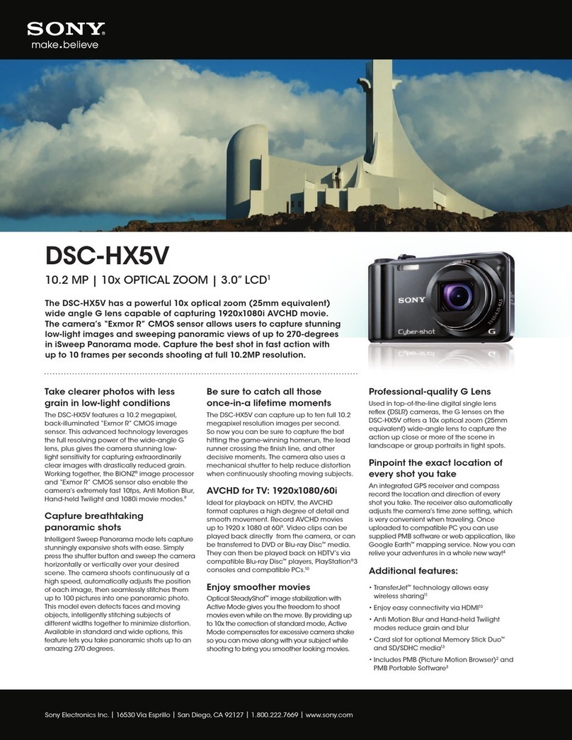 Sony Cyber-shot DSC-S600 User manual