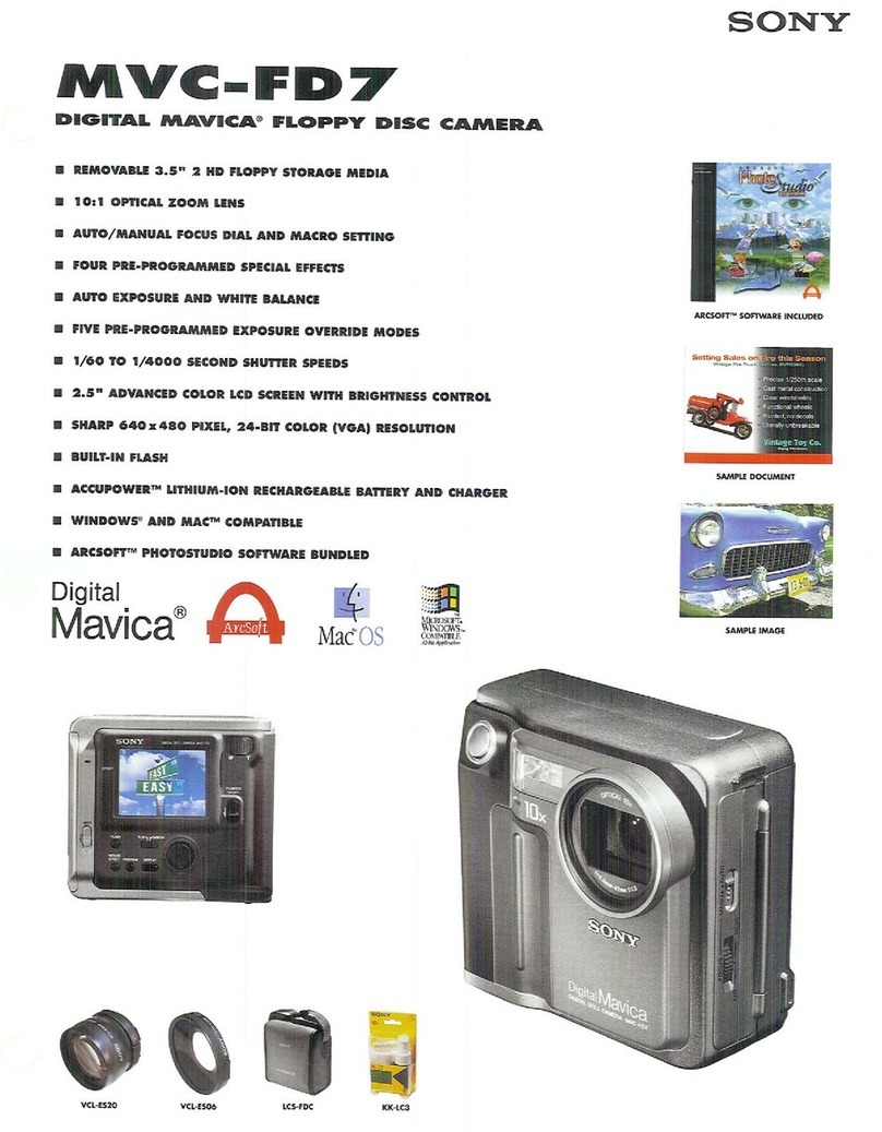 Sony Mavica MVC-FD7 User manual