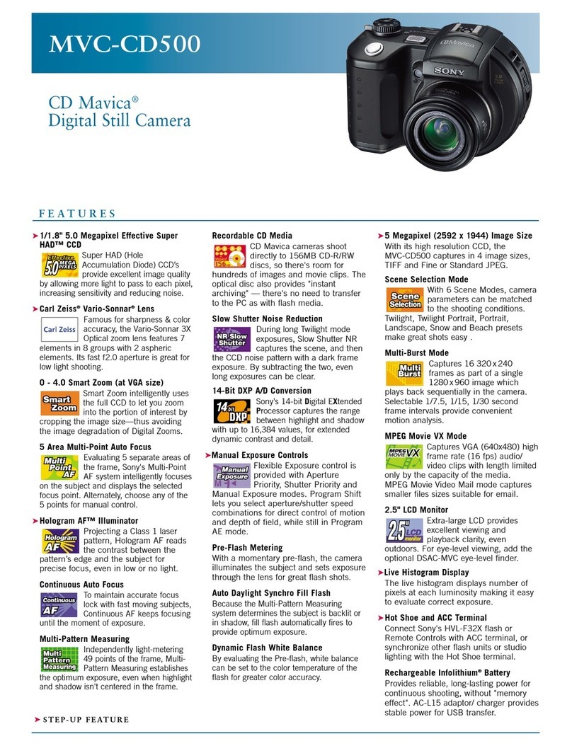 Sony CD Mavica MVC-CD500 User manual