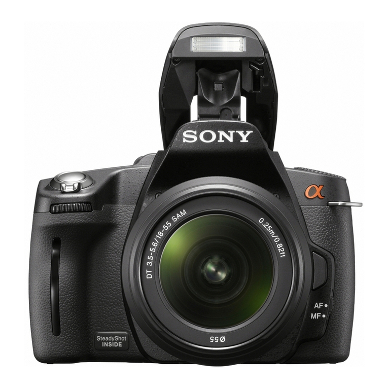 Sony DSLR-A390L - alpha; Digital Single Lens Reflex Camera... User manual