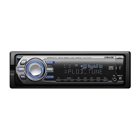 Sony GT620U - CDX Radio / CD Product guide