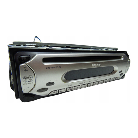 Sony CDX-SW200 - Fm/am Compact Disc Player Product guide