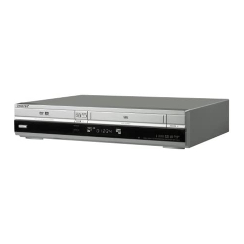 Sony RDR-VX515 - Dvd Recorder/vcr Combo quick start guide