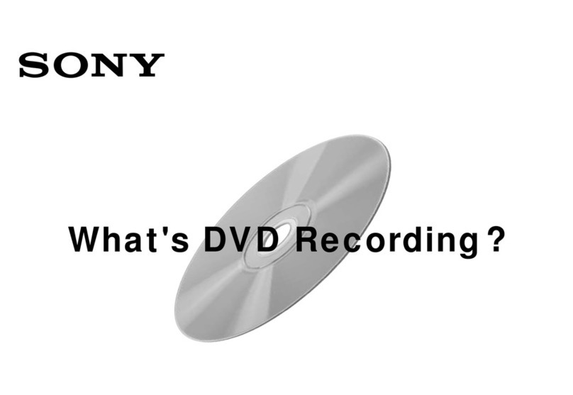 Sony RDR-GX7 supplementary guide