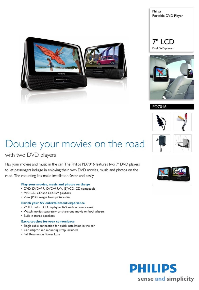 Philips PD7016 Specifications