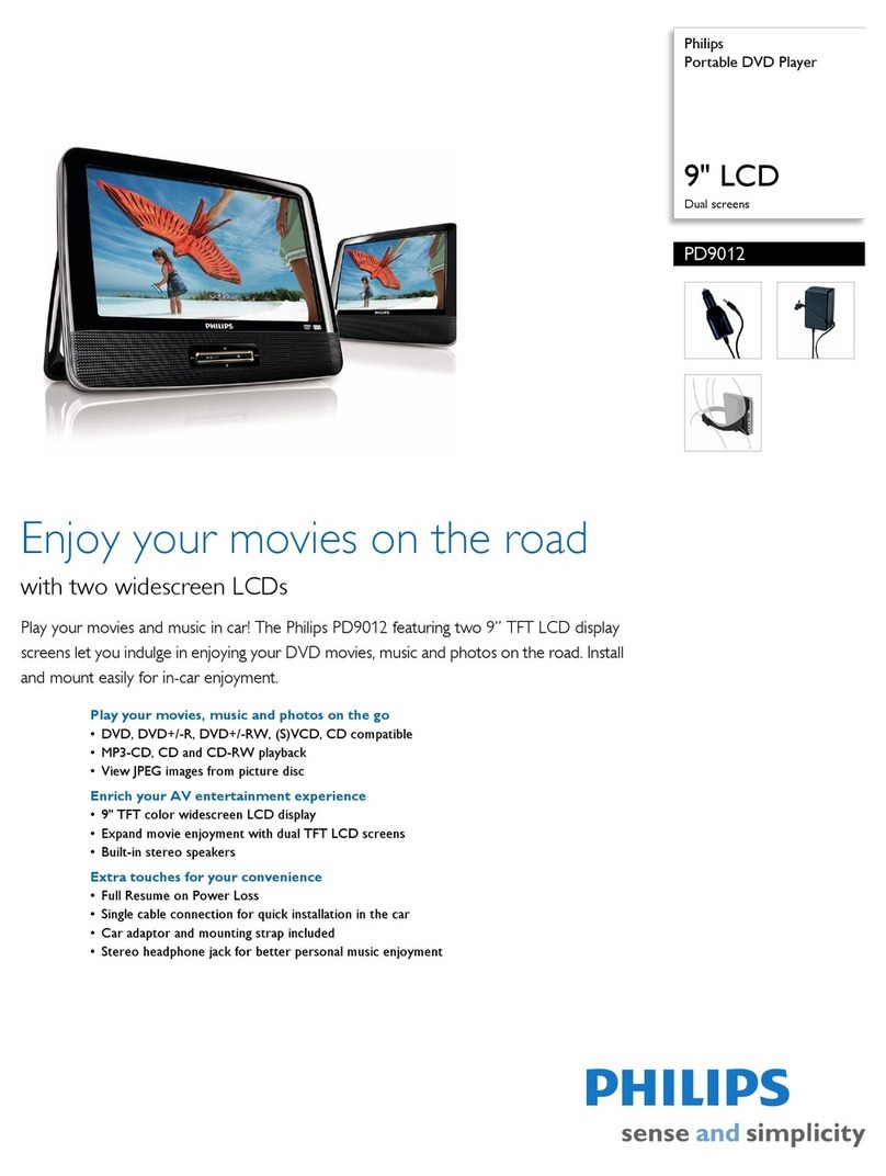 Philips PD9012 Specifications