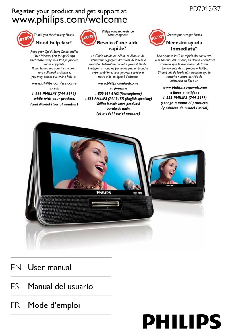 Philips PD7012 user guide