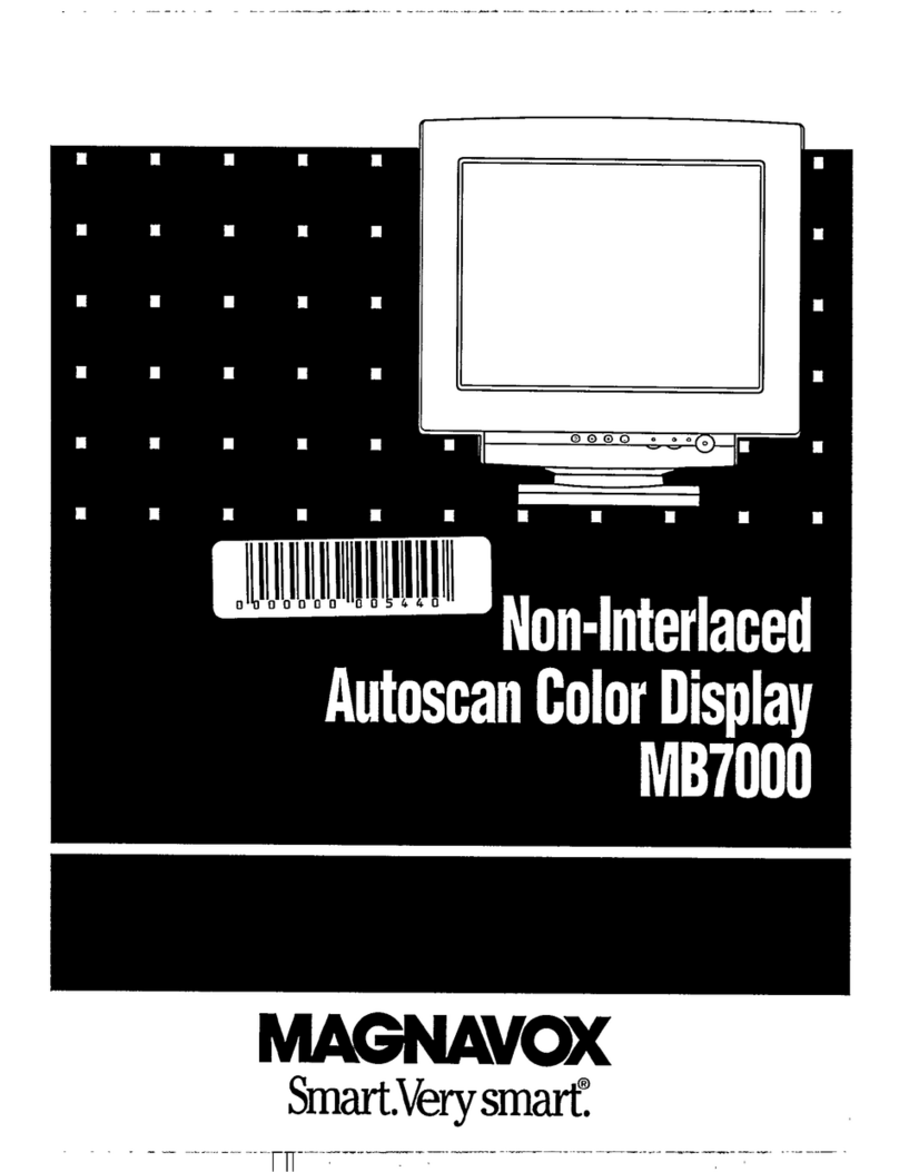 Magnavox MB7000 User manual Magnavox MB7000 User manual
