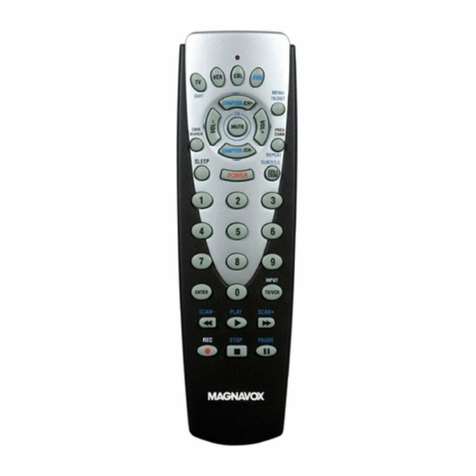 Magnavox MRU1400 - Universal Remote Control User manual
