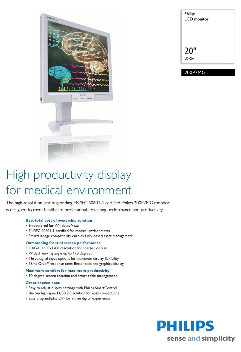 Philips 200P7MG User manual