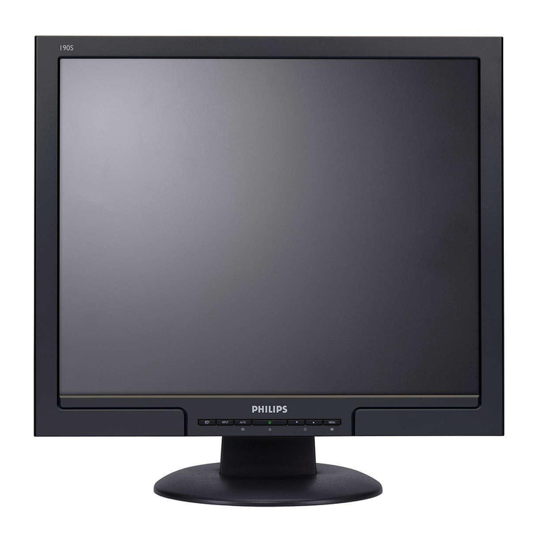 Philips 190V7FB User manual