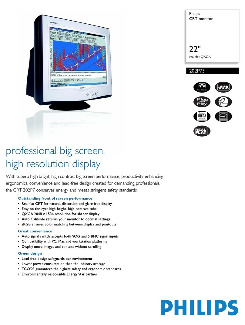 Philips 202P73 User manual