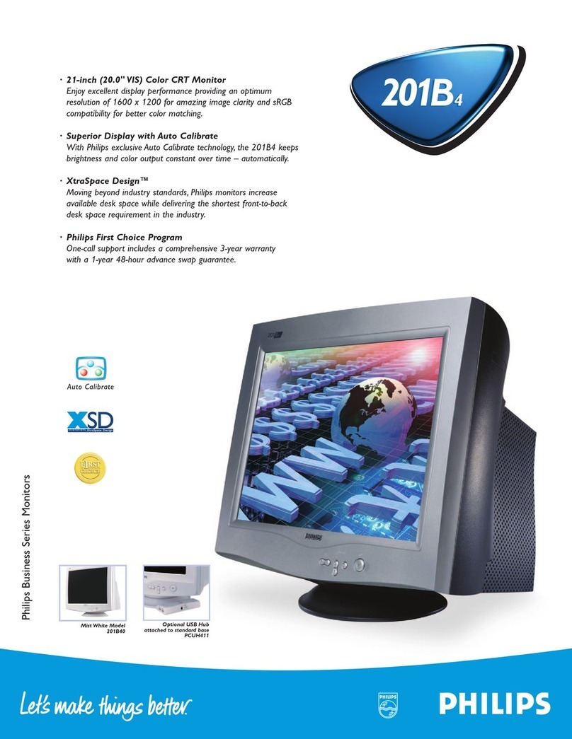 Philips 201B40 User manual