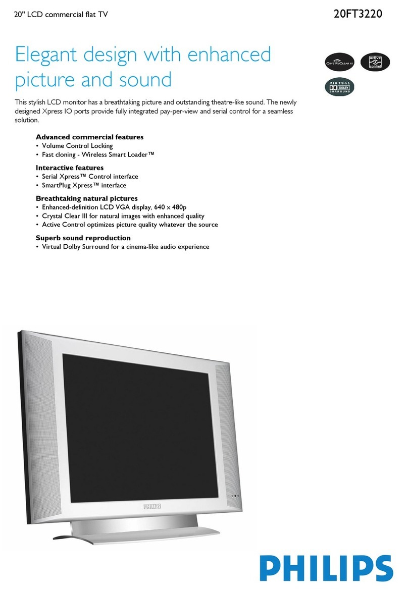 Philips 20FT3220 User manual