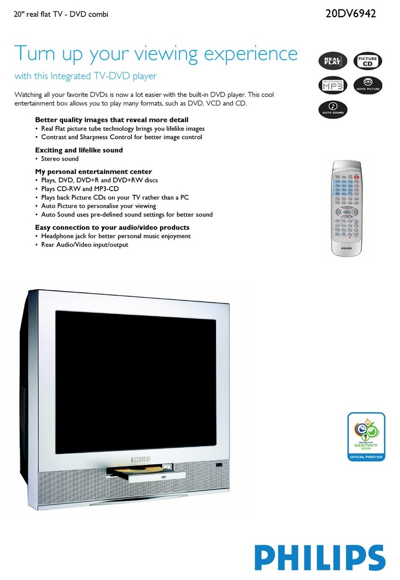 Philips 20DV6942 Specifications
