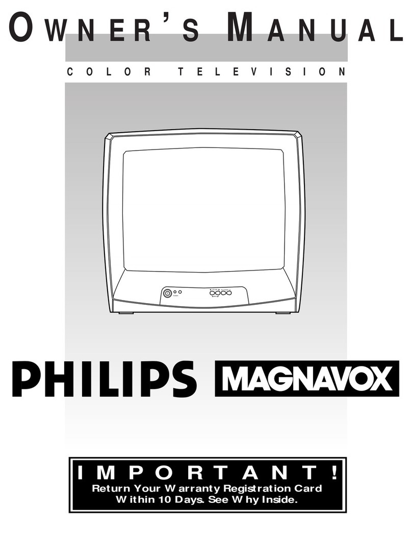 Philips Magnavox 19PS54C User manual